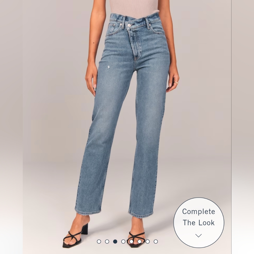 Abercrombie jeans cross waist